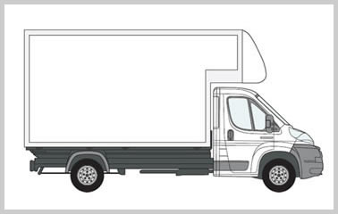 Man and Luton Van London